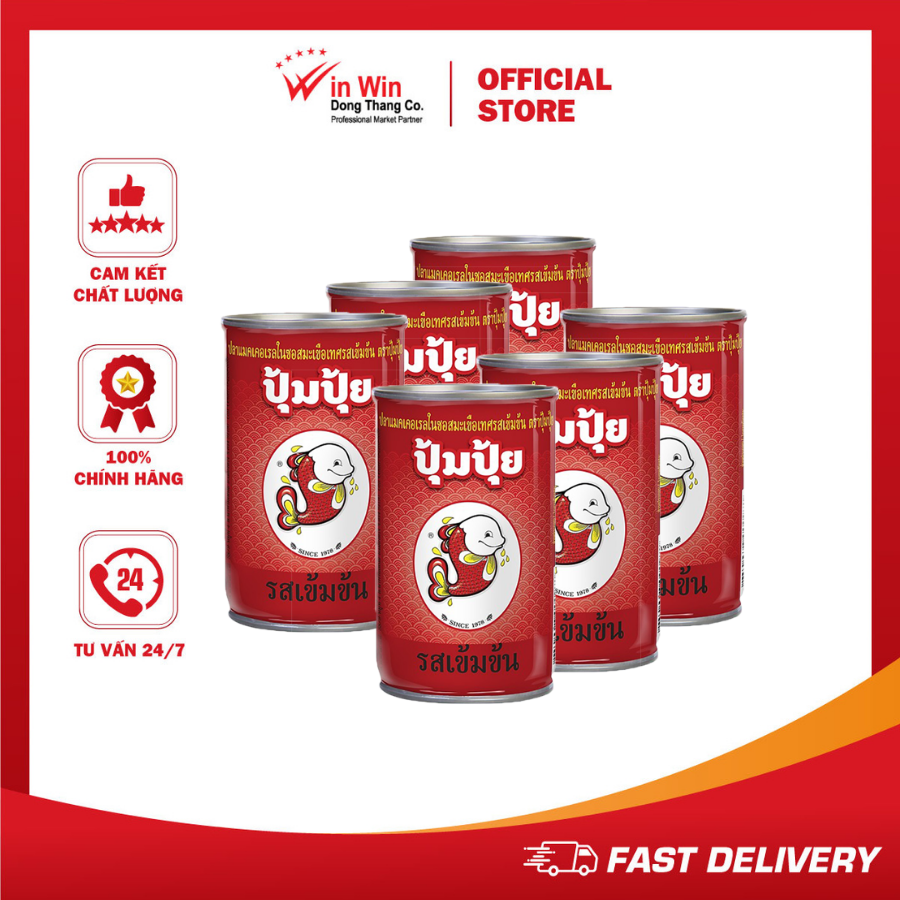 COMBO 6 Hộp Cá Sốt Cà Pompui 155g (Thái Lan) - Date 11/07/2024