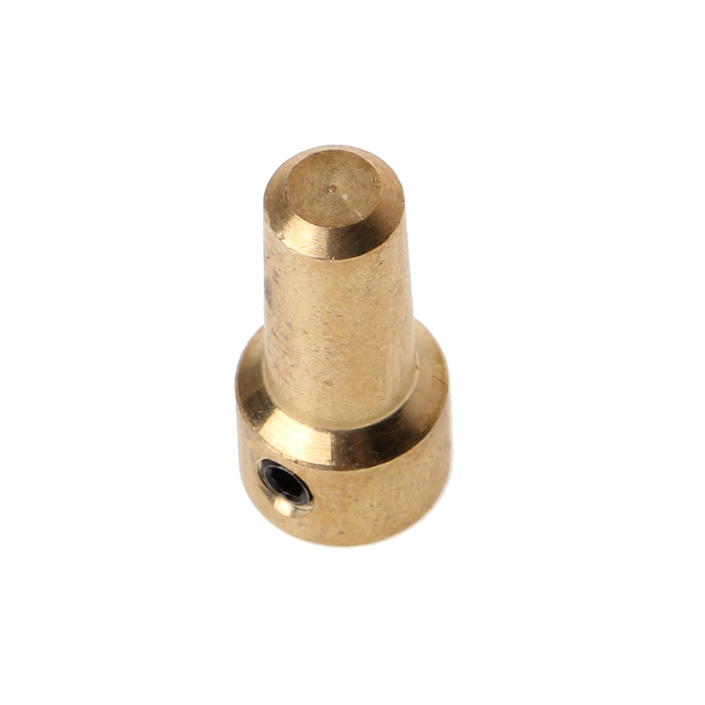 Brass 3.17mm Electric Drill Chuck JT0 Coupling Motor Shaft Coupler Clamp Fixture