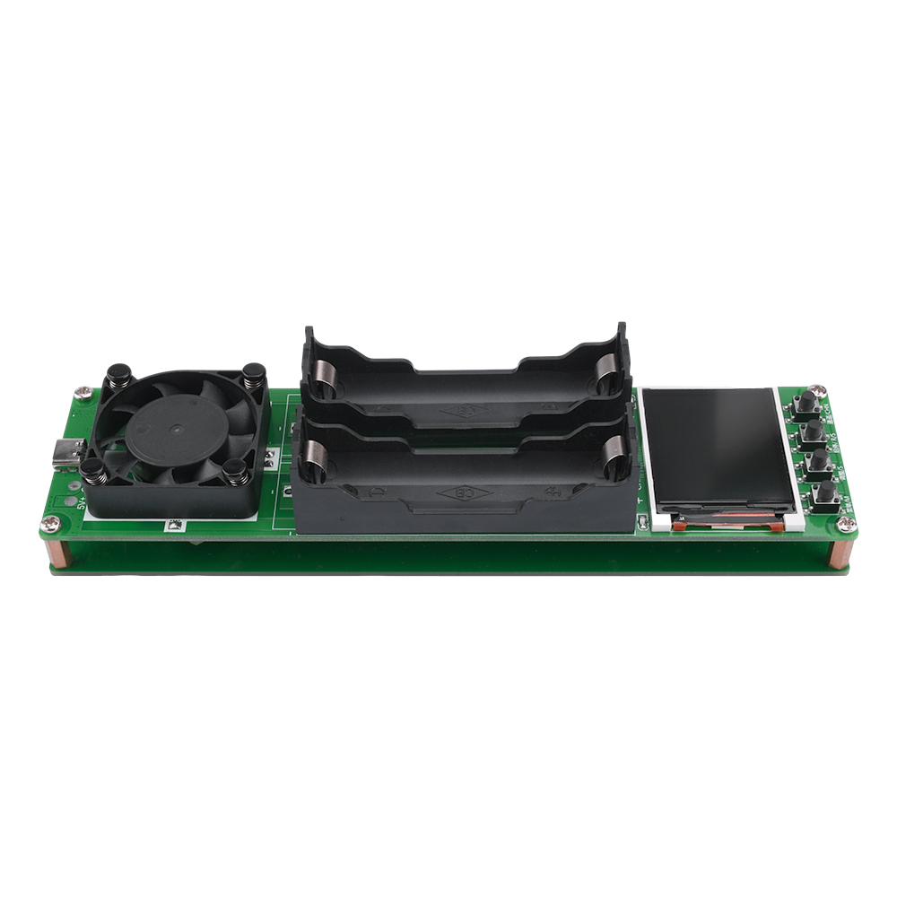 Dipprun Màn hình hiển thị kỹ thuật số dung lượng pin nội Bộ Máy đo điện trở Lithium pin thiết bị dò điện mô-đun 18650 kiểm tra pin