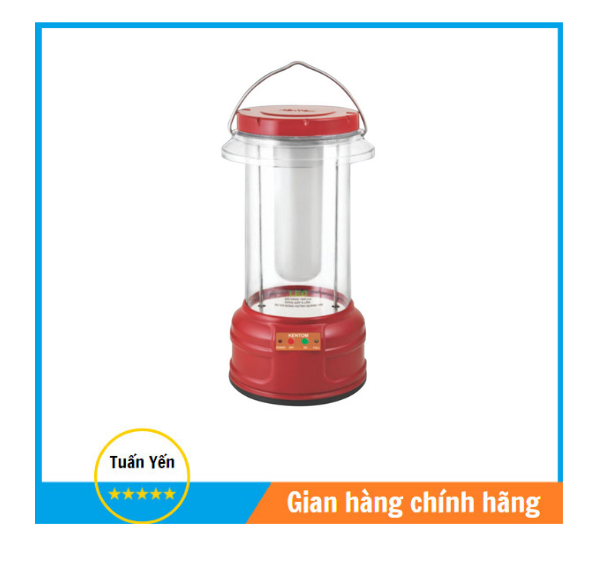 Đèn sạc chiếu sáng khẩn cấp kentom kt302 hàng chính hãng.