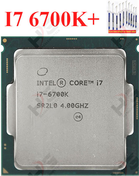 CPU i7 6700K Socket 1151 Turbo 4.2ghz chạy các main H110 B150 Z170 B250 H270… Tặng keo tản nhiệt