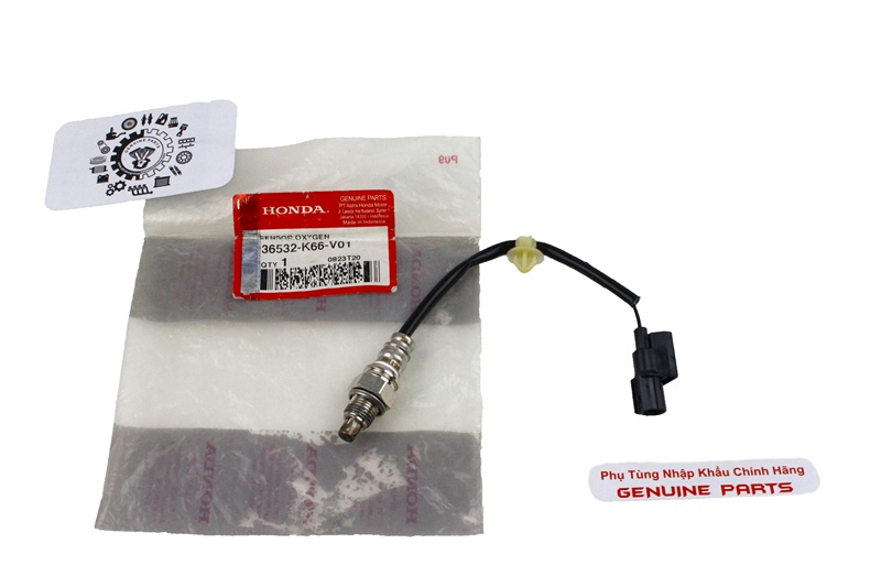Cảm biến oxy vario click ab125 chính hãng honda indo, cảm biến pô khí thải 36532k66v01