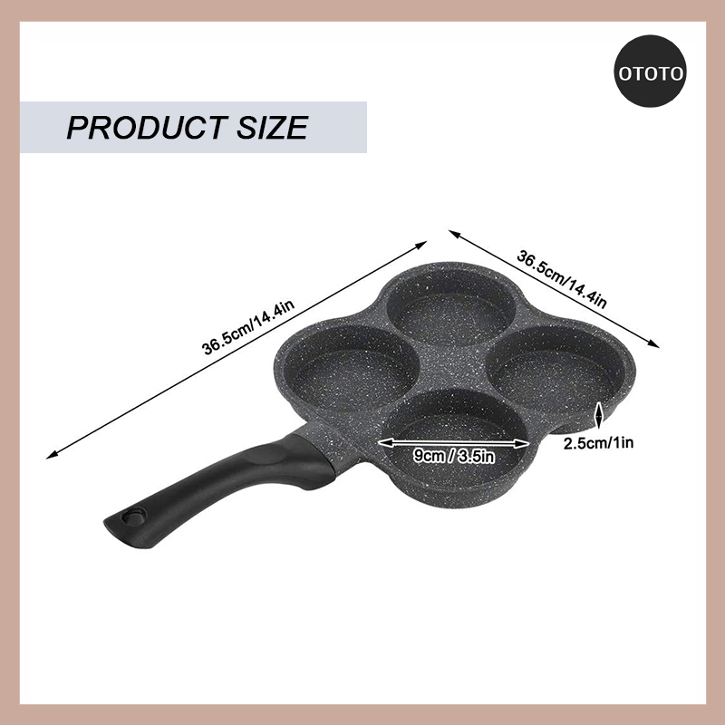 GCP Products Nonstick Omelet Pan With Egg Poacher, One Size, As Shown