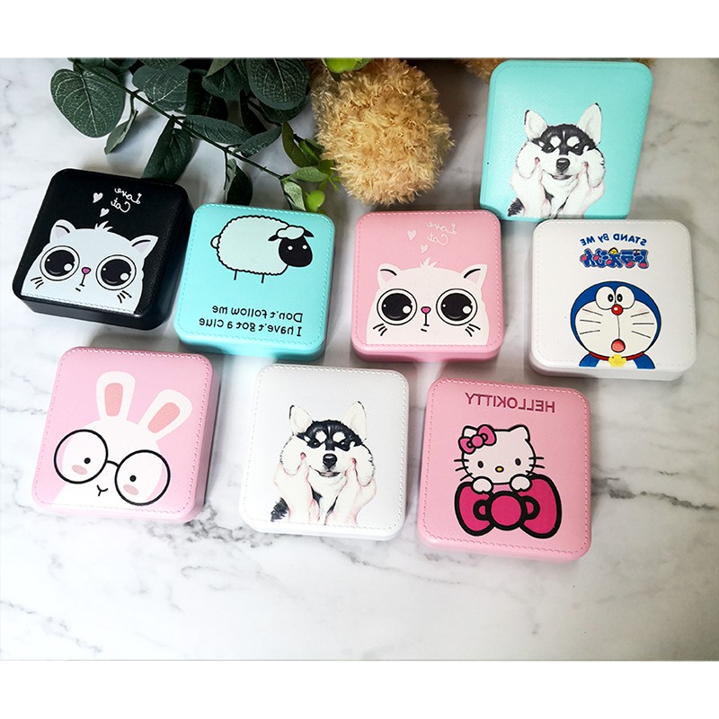 Sạc Dự Phòng Kute in hình đẹp Doremon Hello Kitty....(Kèm dây đeo)