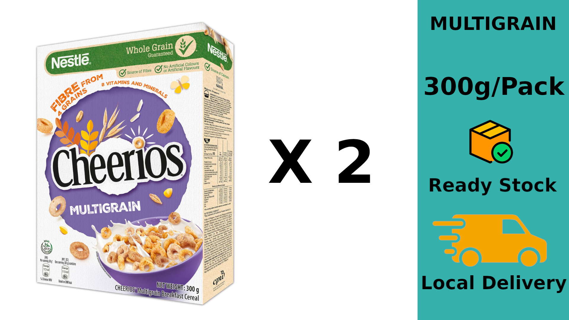 Nestle Cheerios Cereal Multigrain 300g Lazada Singapore