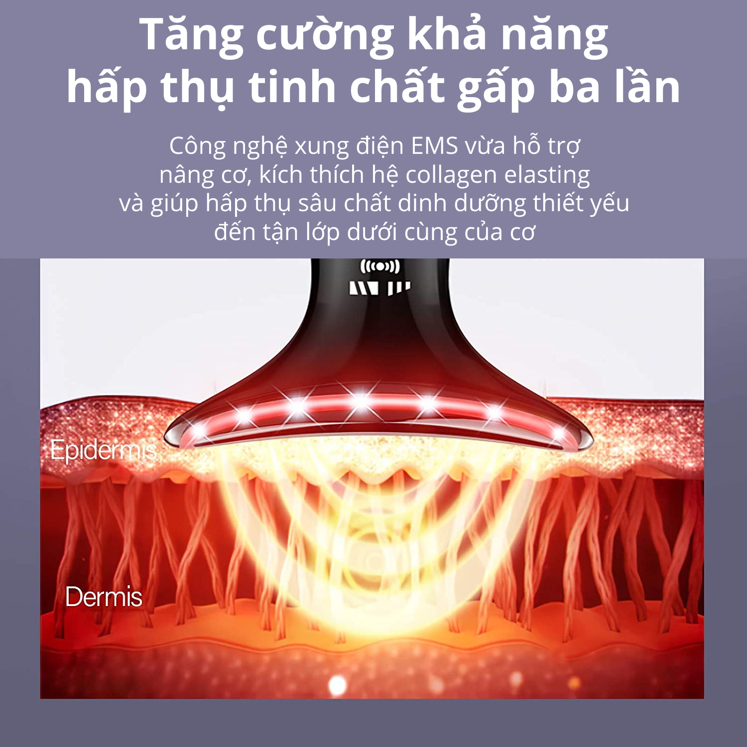 Máy nâng cơ mặt xóa nhăn bằng sóng EMS