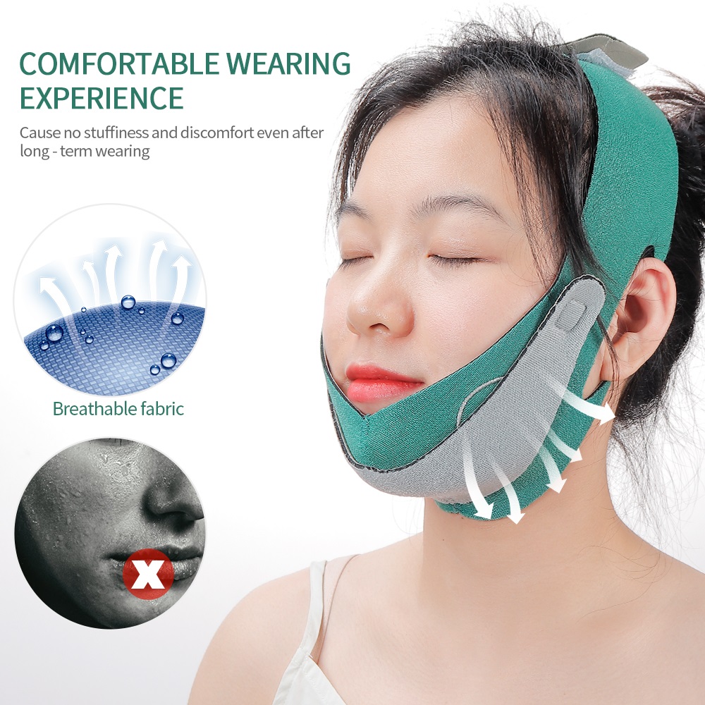 LIARTY Nâng cơ mặt V Lifting thực tế Làm săn chắc cằm Sắc nét Dụng cụ tạo hình khuôn mặt gia dụng cho khuôn mặt