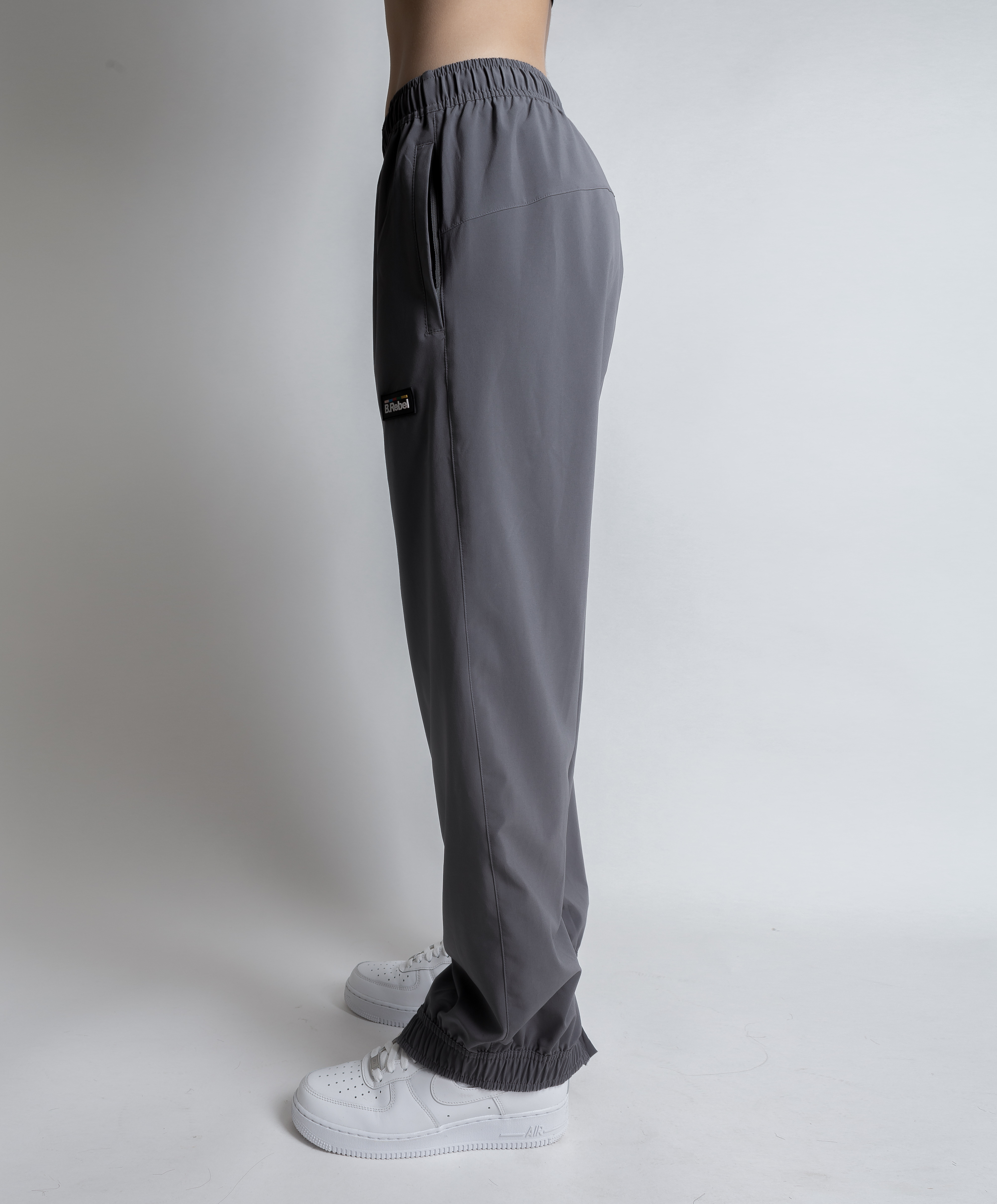Quần Dài Track Pants B.REBEL Màu Xám