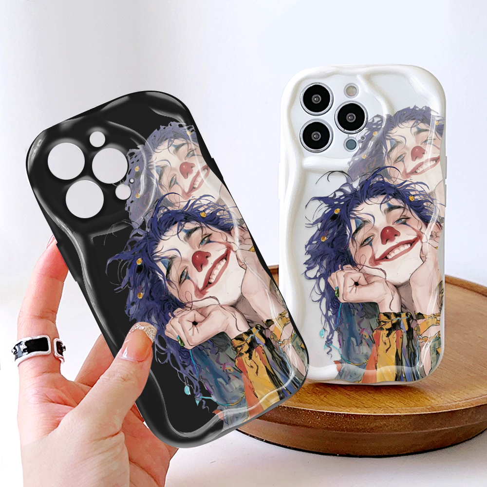 UCUC%20for%20Redmi%2013%20Xiaomi%20Poco%20M6%204G%20Back%20Cover%20Funny%20Joker%20Cream%20Texture%20Wavy%20Edge%20Soft%20Silicone%20Phone%20Case%20-%20Image%204
