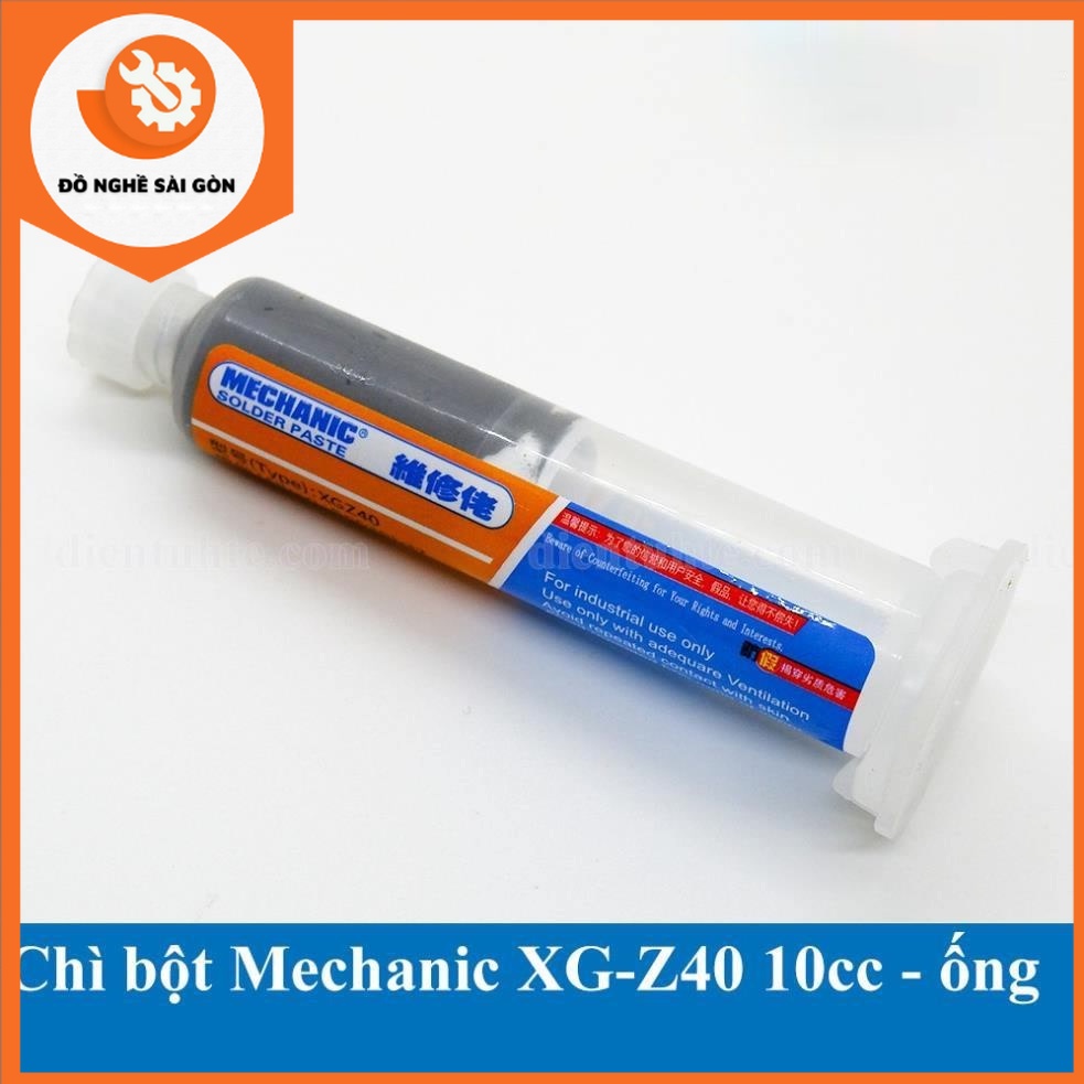 Ống thiếc hàn - kem hàn mechanic xgz40 xg-z40 10cc