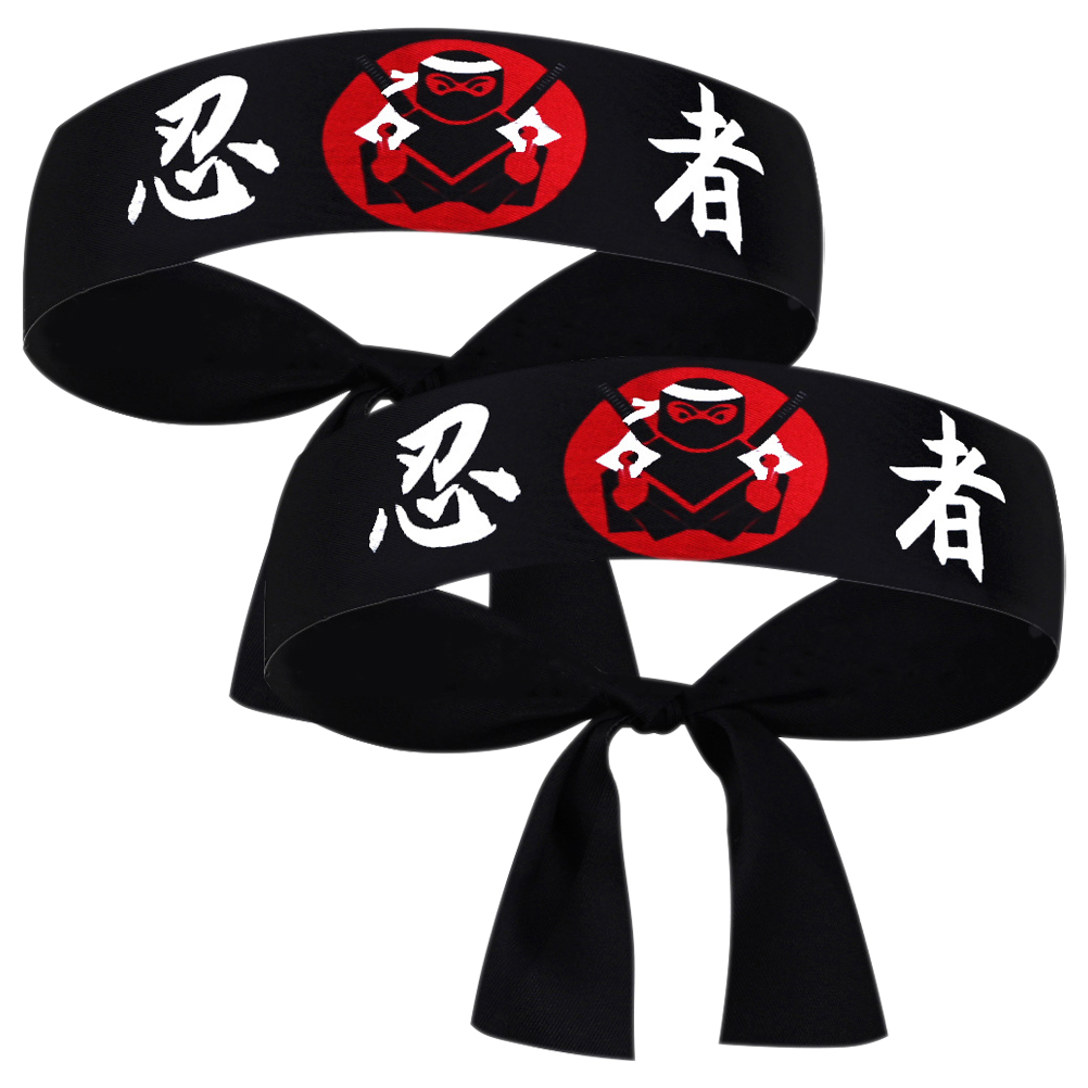 Bandana Giapponese 2 Pz - Stile Karate O Chef - Per Sport E Cucina - Foto 11