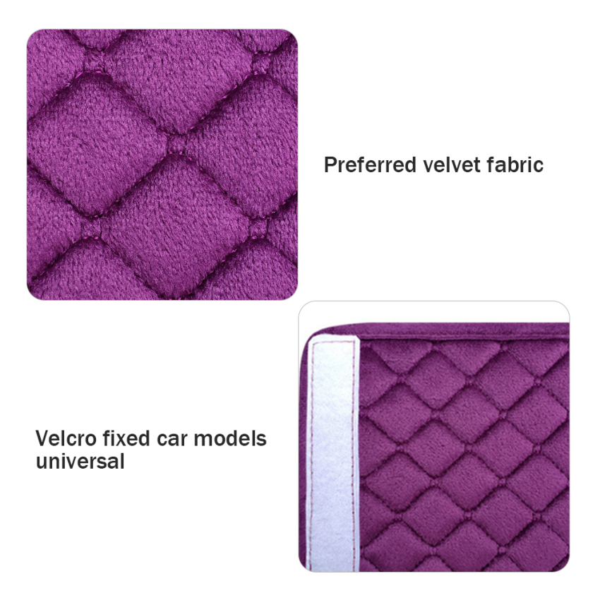 Car Interior Door Handle Cover Soft Plush Armrest Handle Protector Internal Auto Door Handrail Covers Car Roof Holder Protection