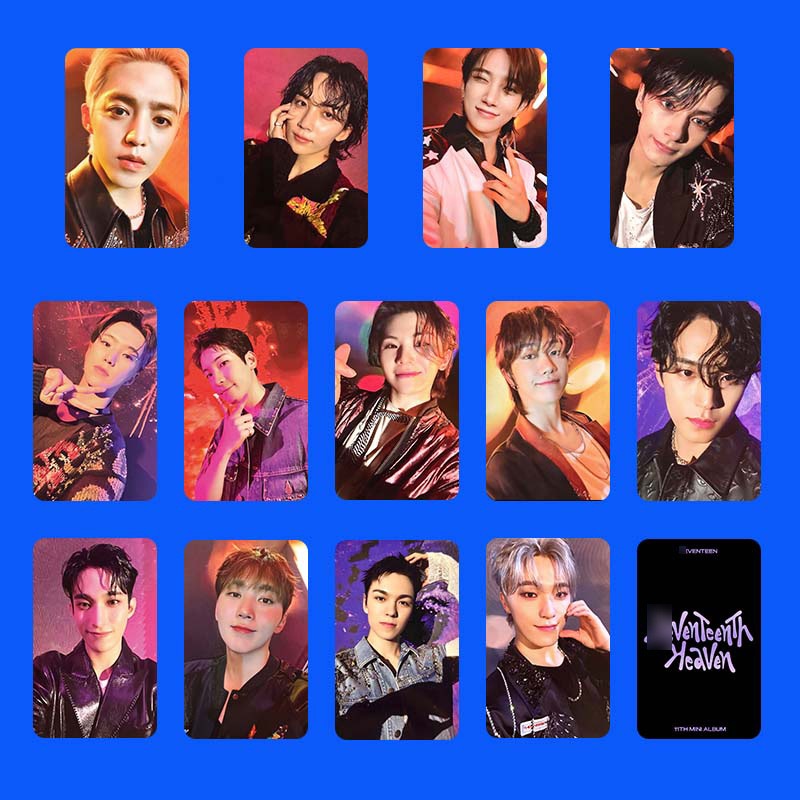 5-13pcs/set] SEVENTEEN Seventeenth Heaven UNOFFICIAL Photocards
