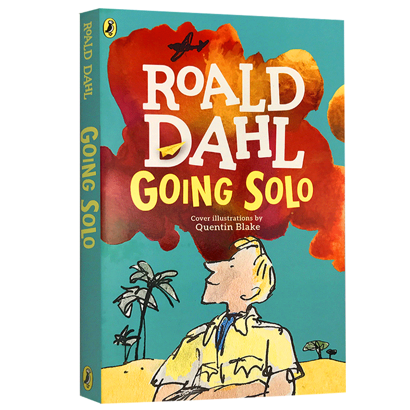 Original English book going solo Roland Dahl autobiography Roald Dahl ...