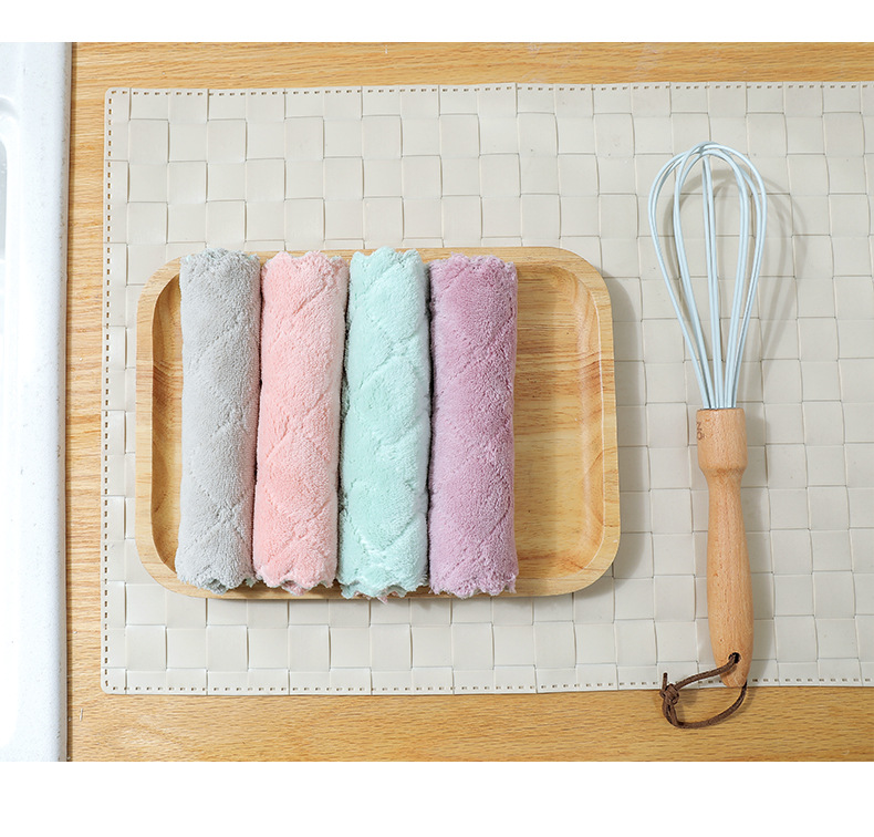 BỘ 10 KHĂN LAU COTTON ĐA NĂNG
