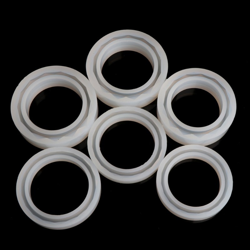 Khuôn Silicone Đổ Vòng Tay Resin Đa Giác - Trường Thịnh Sài Gòn