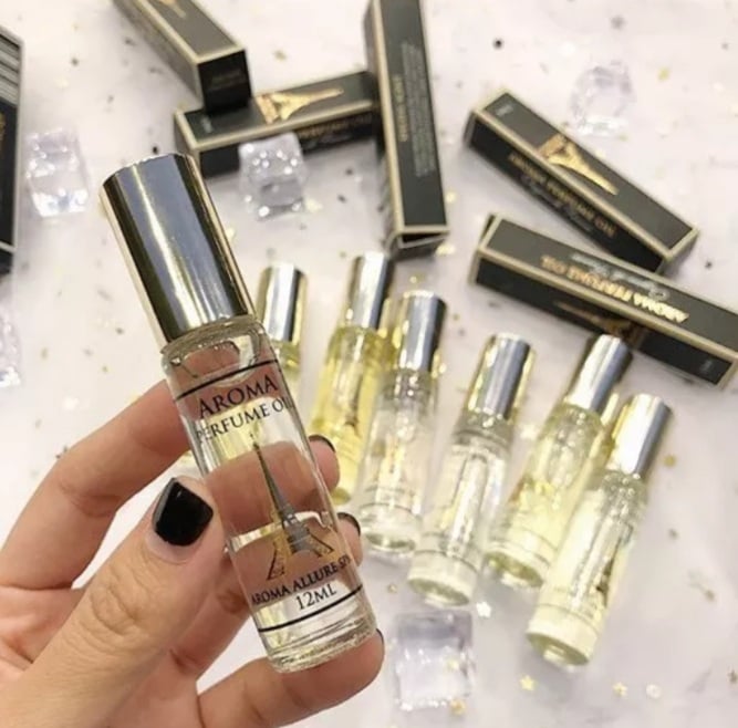 Tinh dầu nước hoa pháp bền mùi thơm lâu Aroma cao cấp hot mọi thời đại hương thơm cuốn hút 12ml