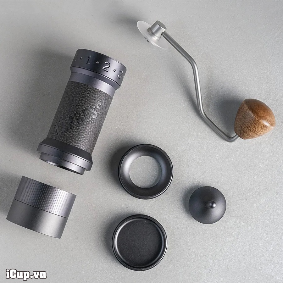 Cối xay cà phê 1Z K-Plus Pro Dark -Màu đen