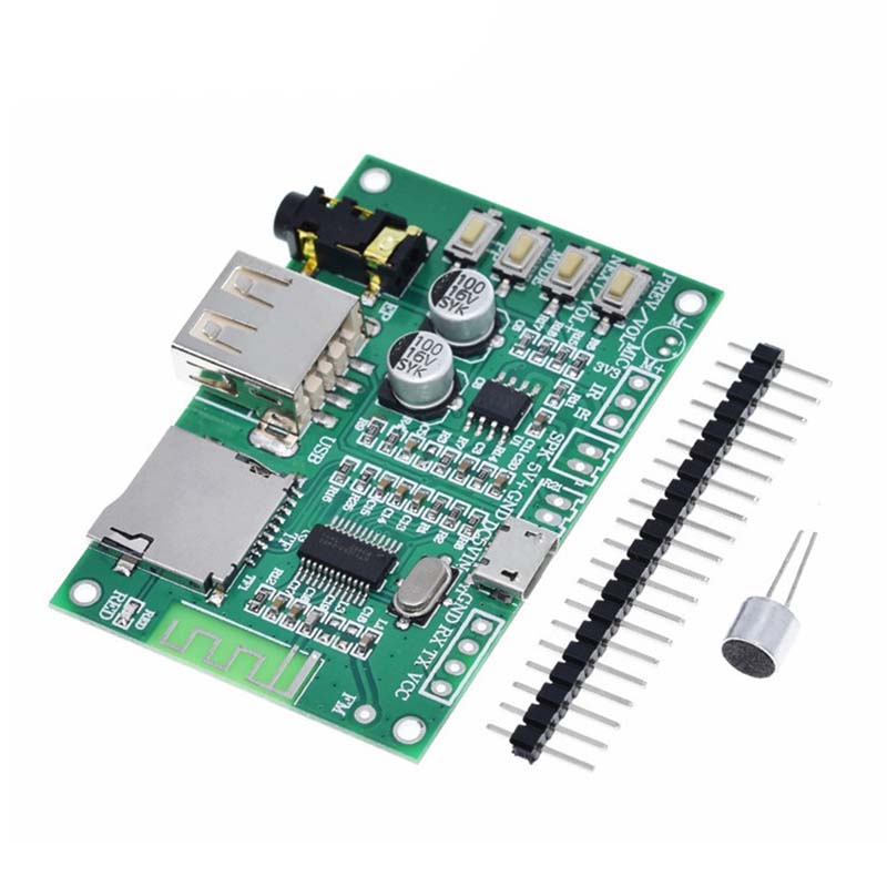 Bt201 dual mode 5.0 bluetooth lossless audio amplifier module tf card usb ble spp serial port transmission at