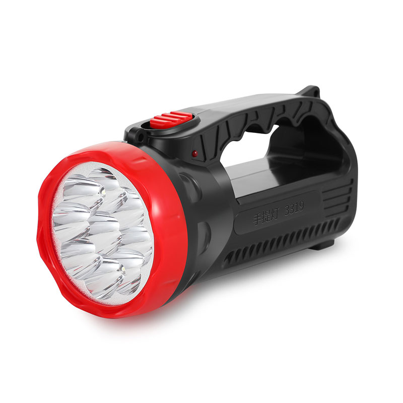 LIZARD LED rechargeable flashlight outdoor strong light searchlight holding emergency light elderly plastic torch