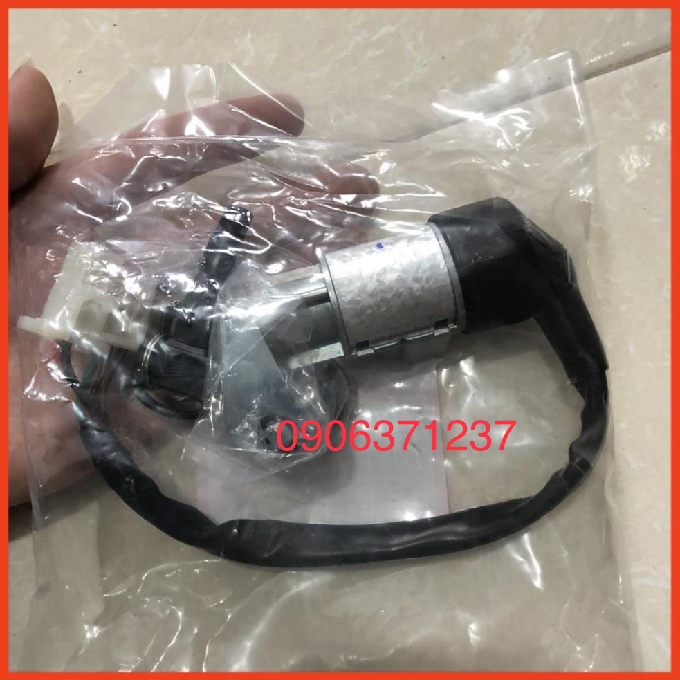 Bộ ổ khóa máy xe Wave Alpha đời đầu/ Wave ZX hãng