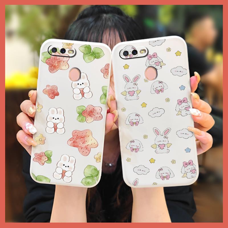 Fashion%20Design%20TPU%20Phone%20Case%20For%20OPPO%20F9/A7x%20Solid%20color%20Durable%20cute%20Cartoon%20Phone%20lens%20protection%20Silicone%20Anti-knock%20-%20Image%202