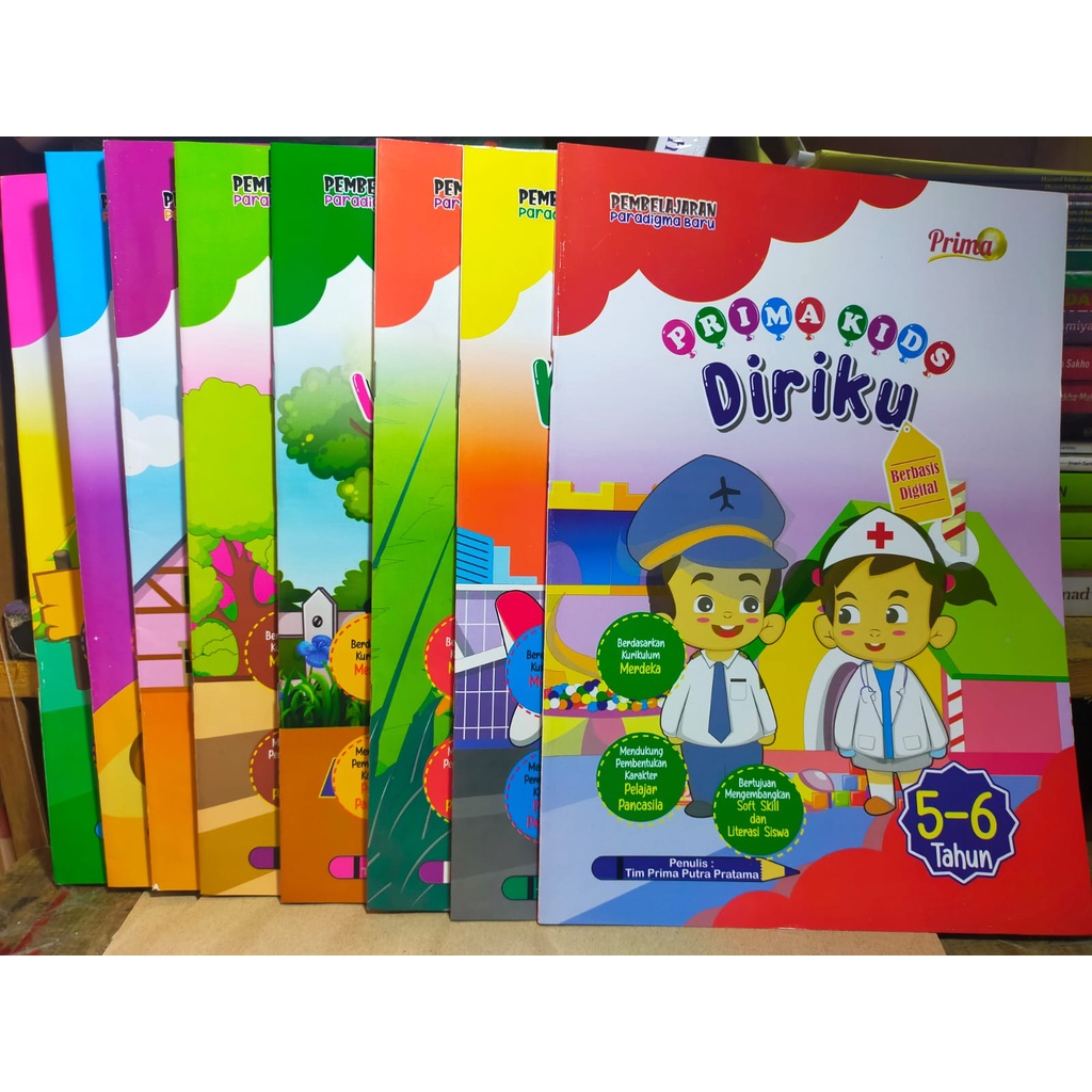 Buku Paket Anak Tk Dan Paud - Isi 8 Buku - Paket Komplit 8 In 1 Tk ...