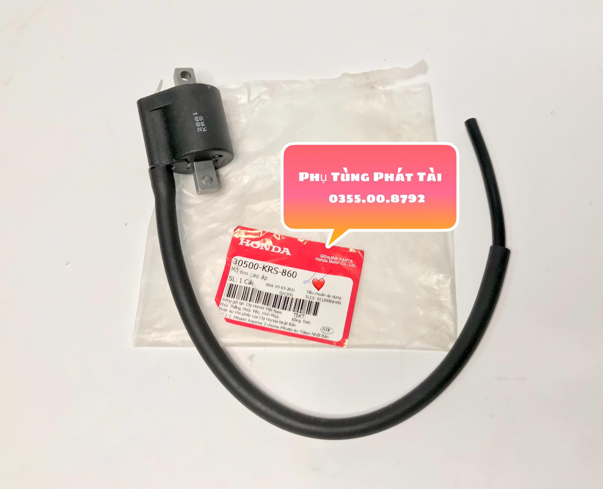 Mô Bin Sườn Wave Nhỏ - Wave RS Chính Hãng Honda