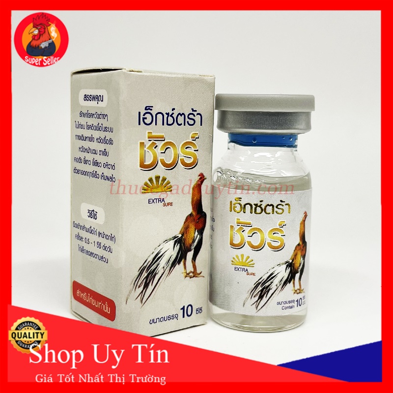 Extra sure 10ml- chích gà khò khè sỗ mũi sưng phù đầu nhập khẩu thái lan
