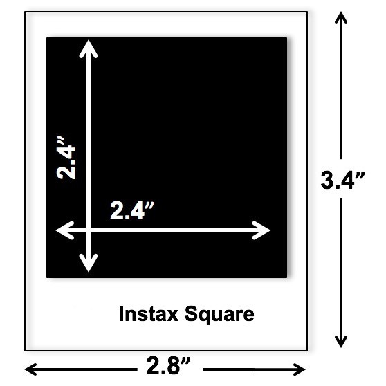 In Cm Instax Mini Polaroid Dimensions What Size Is A Mini Polaroid