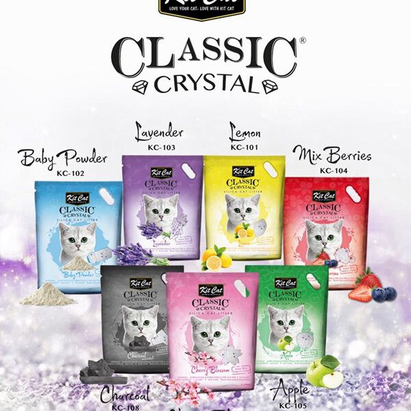 Cát vệ sinh cho mèo - Cát thủy tinh [FREESHIP] KitCat 5L