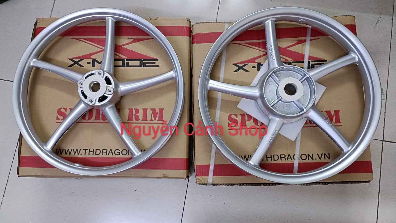 Cặp Mâm Sirius Xmode 5 cây thắng đĩa 1.40.1.60.17