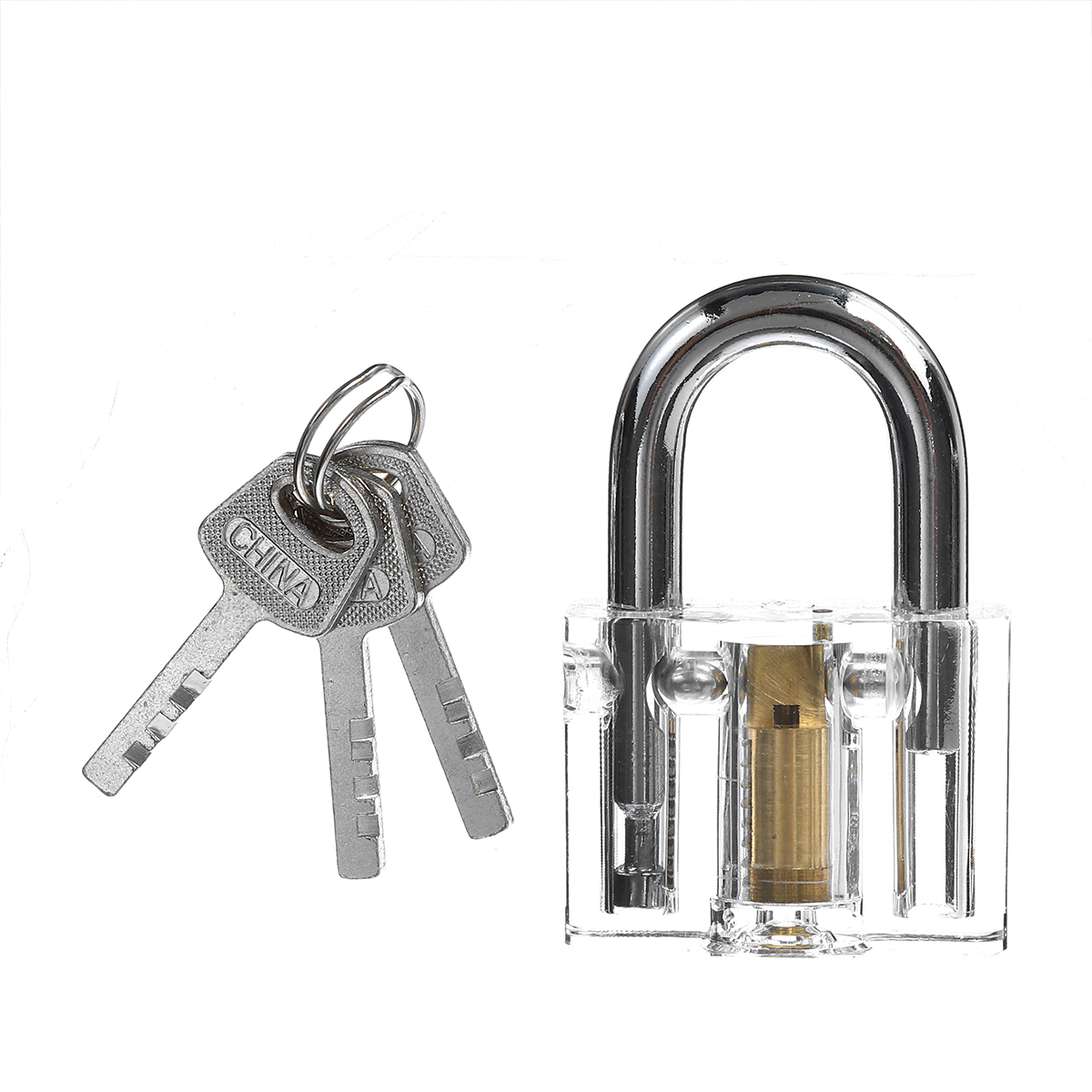 17PCS Locksmith Tools Lock Picking Set Supplies 3 Transparent Lock Pick  Tools Unlocking Locksmith with 3 Padlock - China Transparent Padlock,  Locksmith Tool