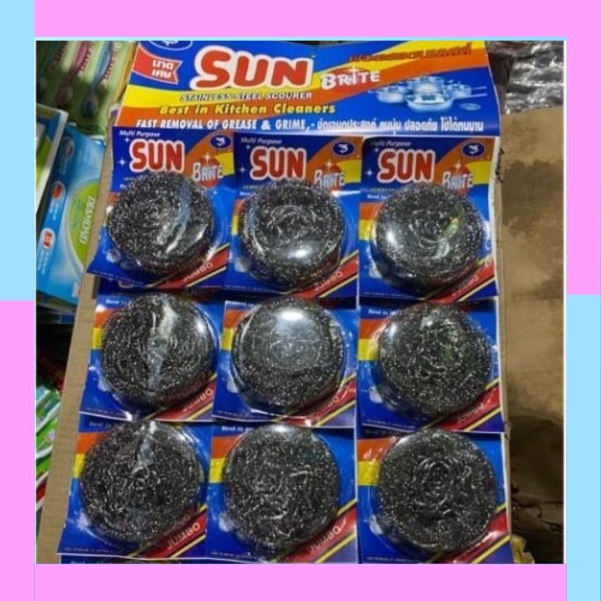 Cước nhôm chà nồi, miếng cọ nồi (  2 cái)