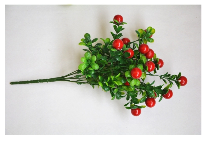 Cây giả/Chùm quả cherry đỏ