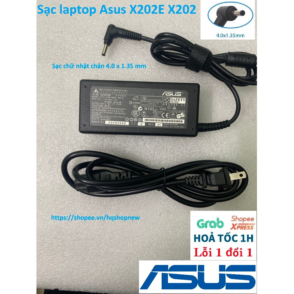 ️[Sạc zin] Sạc laptop Asus X202E X202