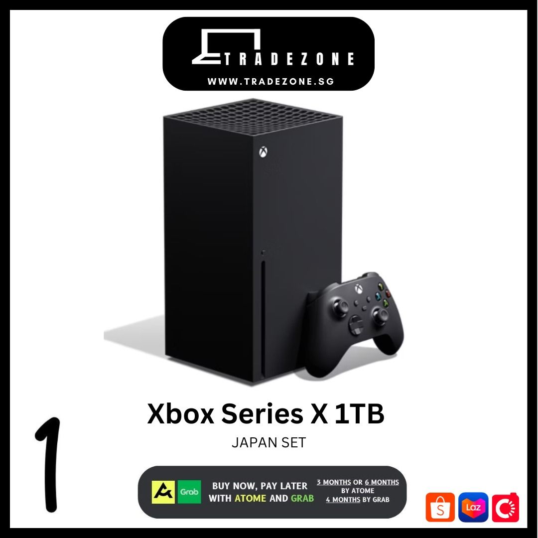 TradeZone] Xbox Series X & S Console 512GB / 1TB | Lazada Singapore
