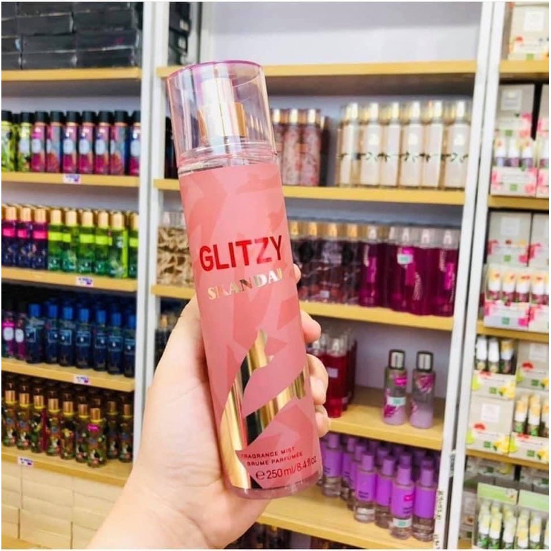 XỊT THƠM BODY GLITZY THÁI LAN CHAI TO 250ML
