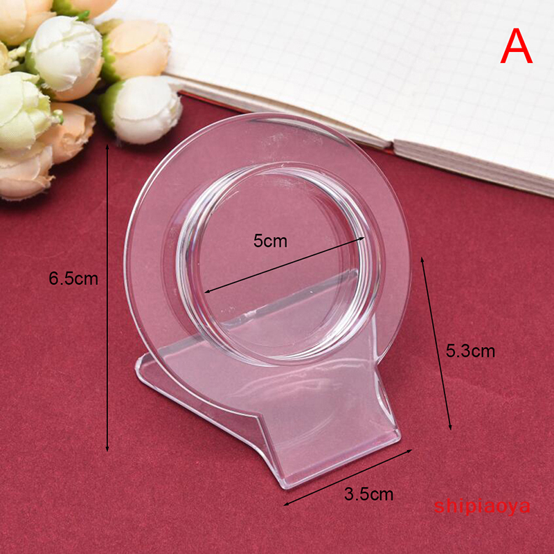 Shipiaoya Transparent Acrylic Bracelet Display Rack Bangle Organizer Storage Holder Stand
