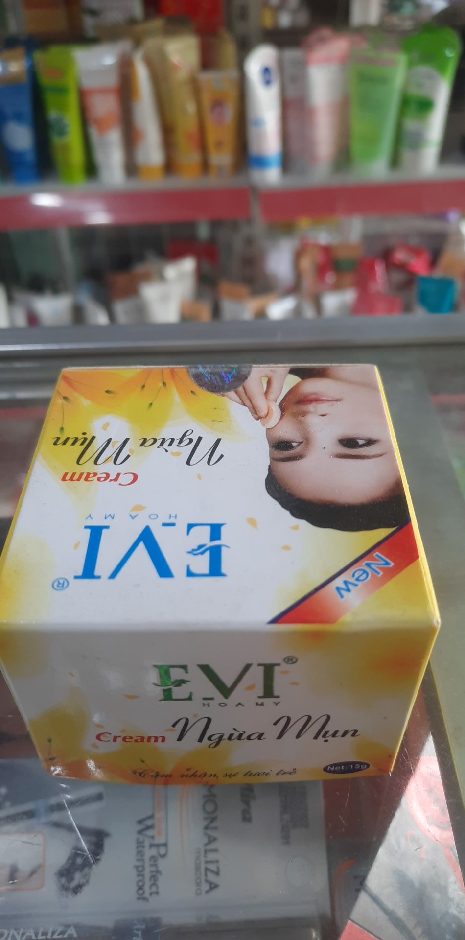 kem evi ngừa mụn 15g