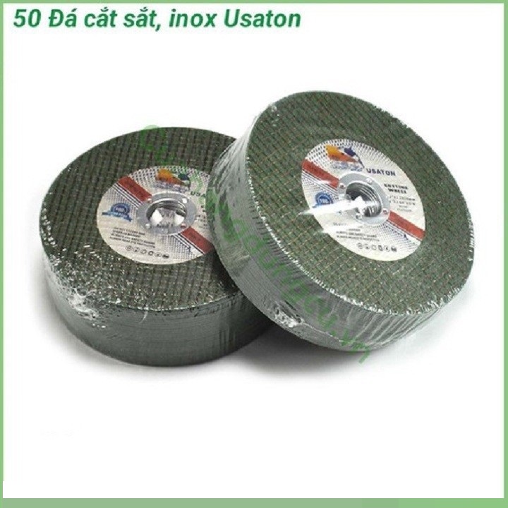 ĐÁ CẮT SẮT INOX USATON 50 LƯỠI - LƯỠI CẮT INOX