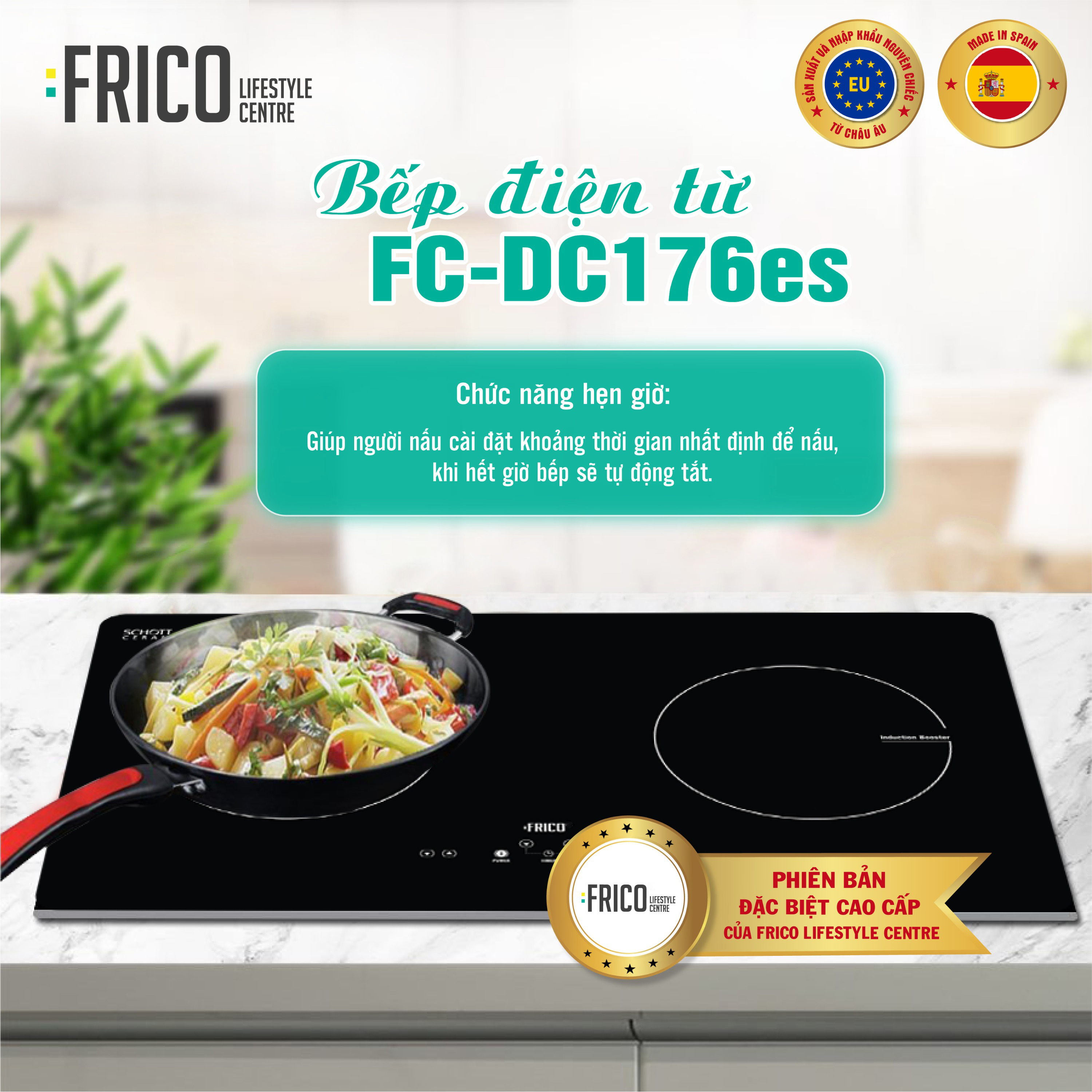 Bếp điện từ FC-DC176es
