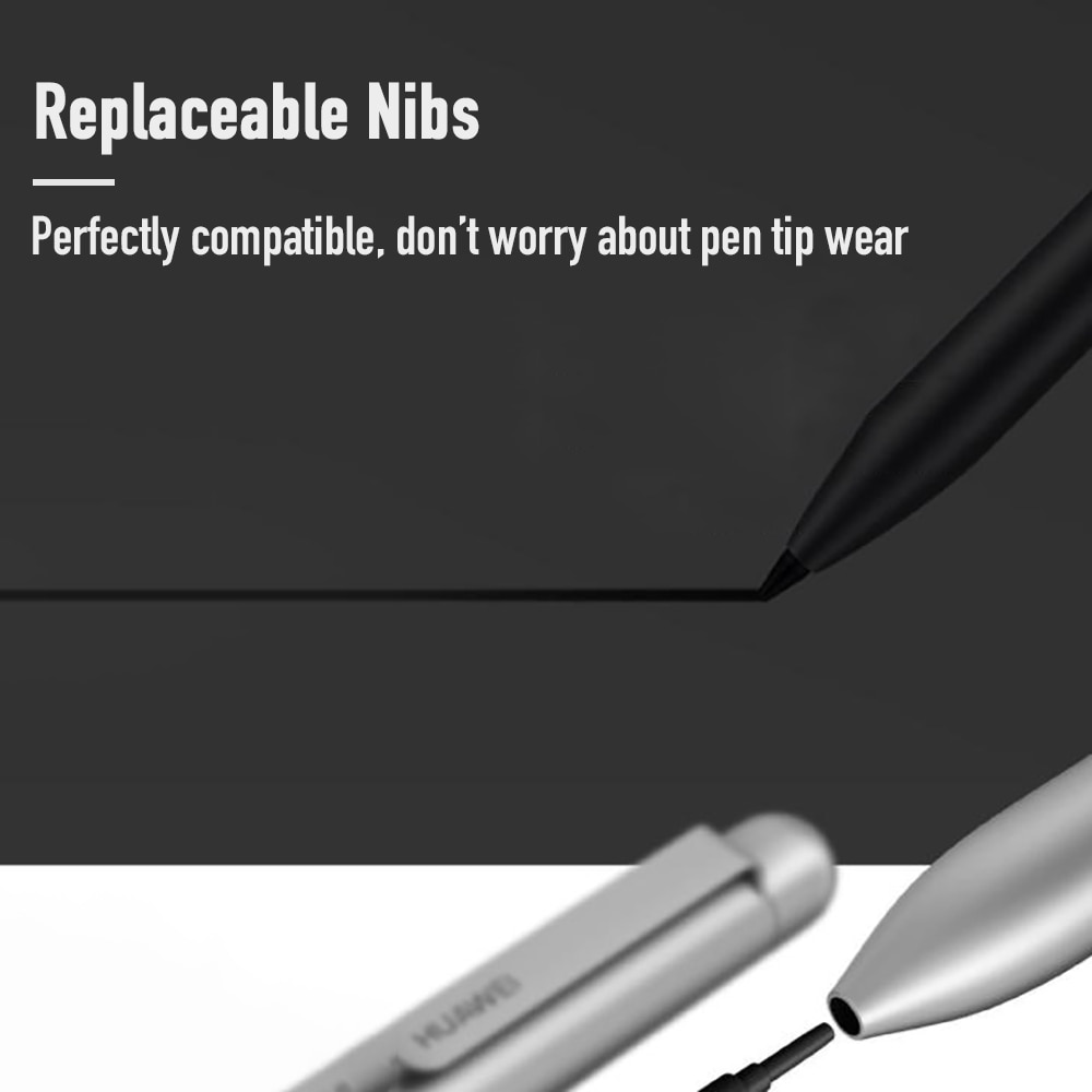 2Pcs Replacable High Sensitivity Stylus Pen Tips Refill For Suitable For Huawei M-Pen Lite AF63 Pen Tip Pen Core M5 M6 C5 Matebook E 2019 Nib