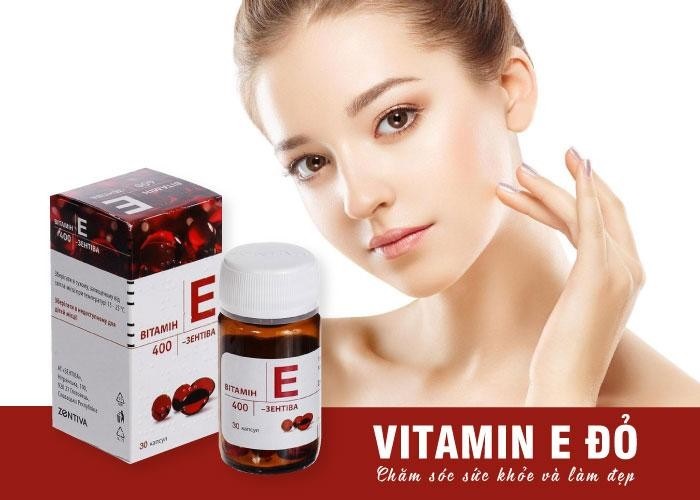 Vitamin E đỏ Nga 270mg - 400mg