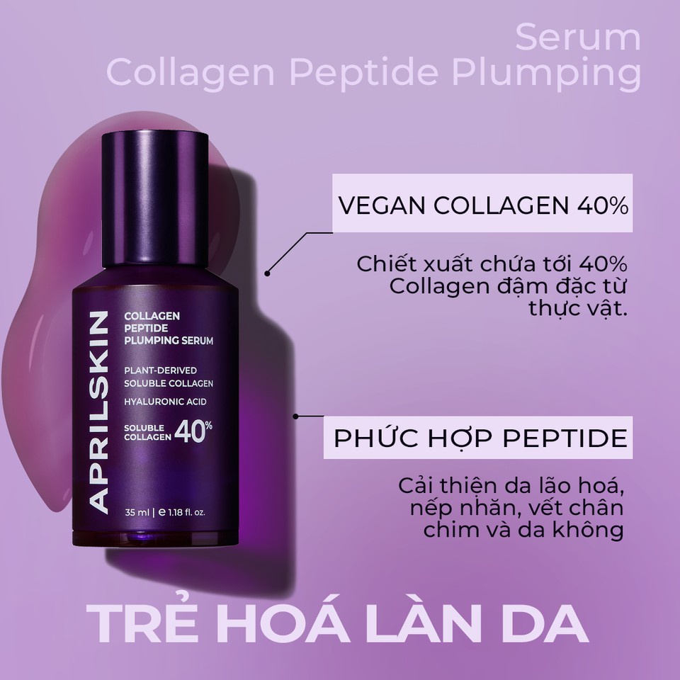 Combo Tinh Chất & Kem Dưỡng Collagen Trẻ Hoá Da APRILSKIN
