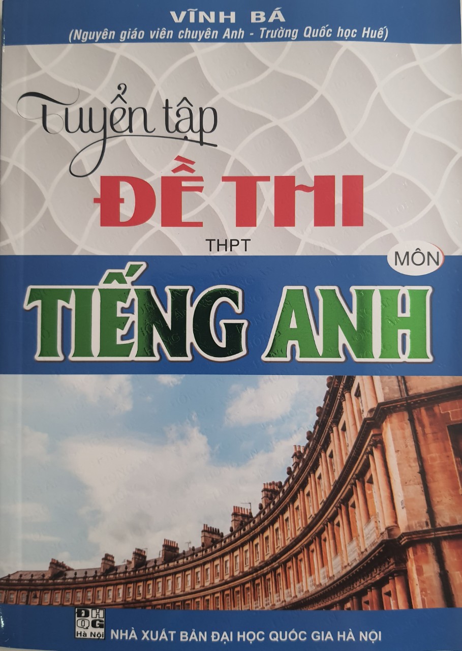 Sách - tuyển tập đề thi thpt môn tiếng anh