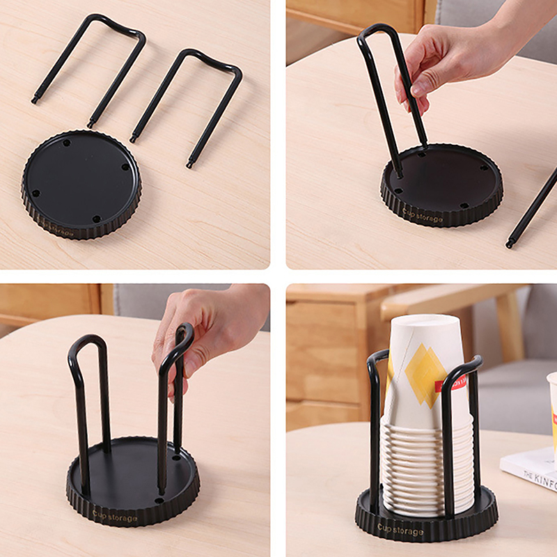 Disposable%20Cup%20Storage%20Holder%20Rack%20Shelf%20Water%20Tea%20Cups%20Plastic%20Dispenser%20Mug%20Display%20Stand%20Organizer%20Supplies%20Home%20Organization%20-%20Image%209