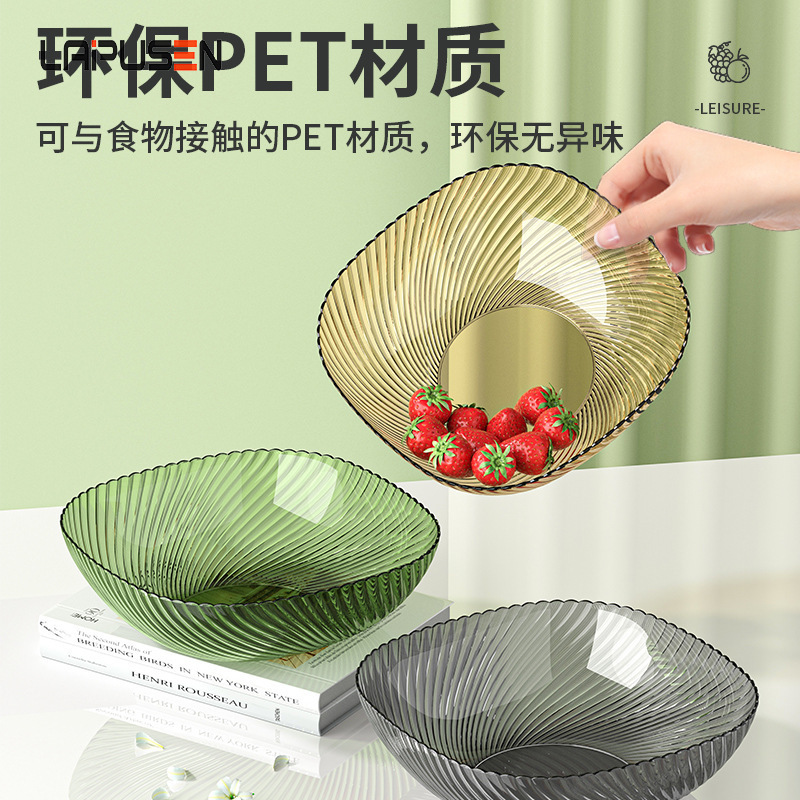 Fruit tray, plastic simple Dim sum candy tray