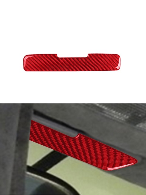 NEW 【Too much love!】Carbon Fiber Red Stickers For Audi Tt 8n 2001 2002 ...