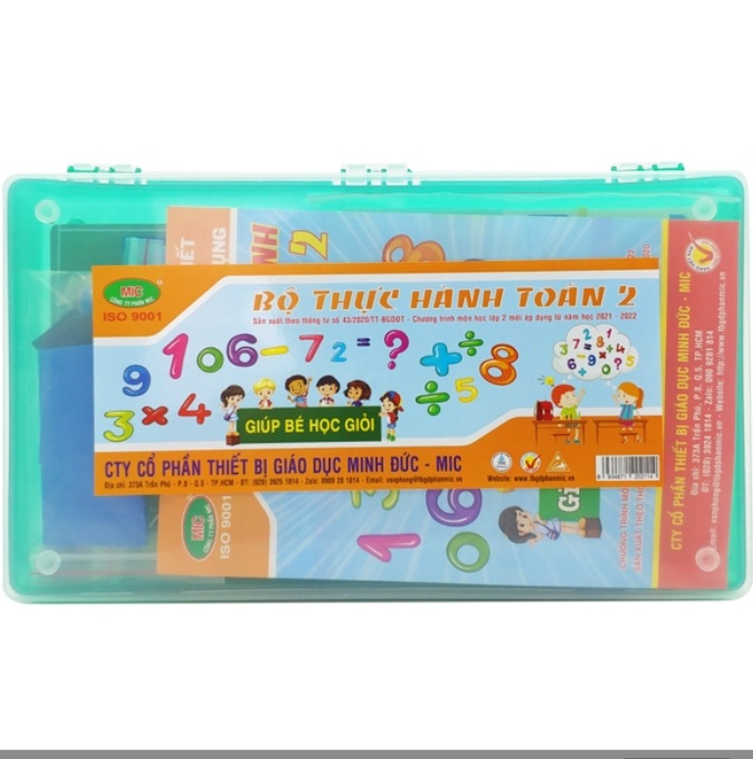 Bộ thực hành Toán 2- MIC (Theo chương trình sách giáo khoa lớp 2 mới)